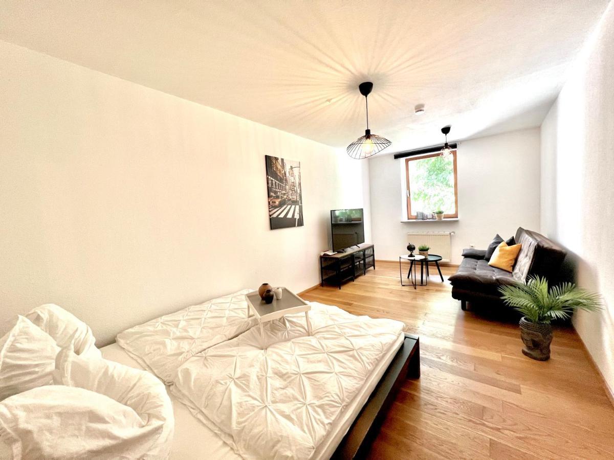 Wohnung In Augsburg - Innenstadt Exteriör bild